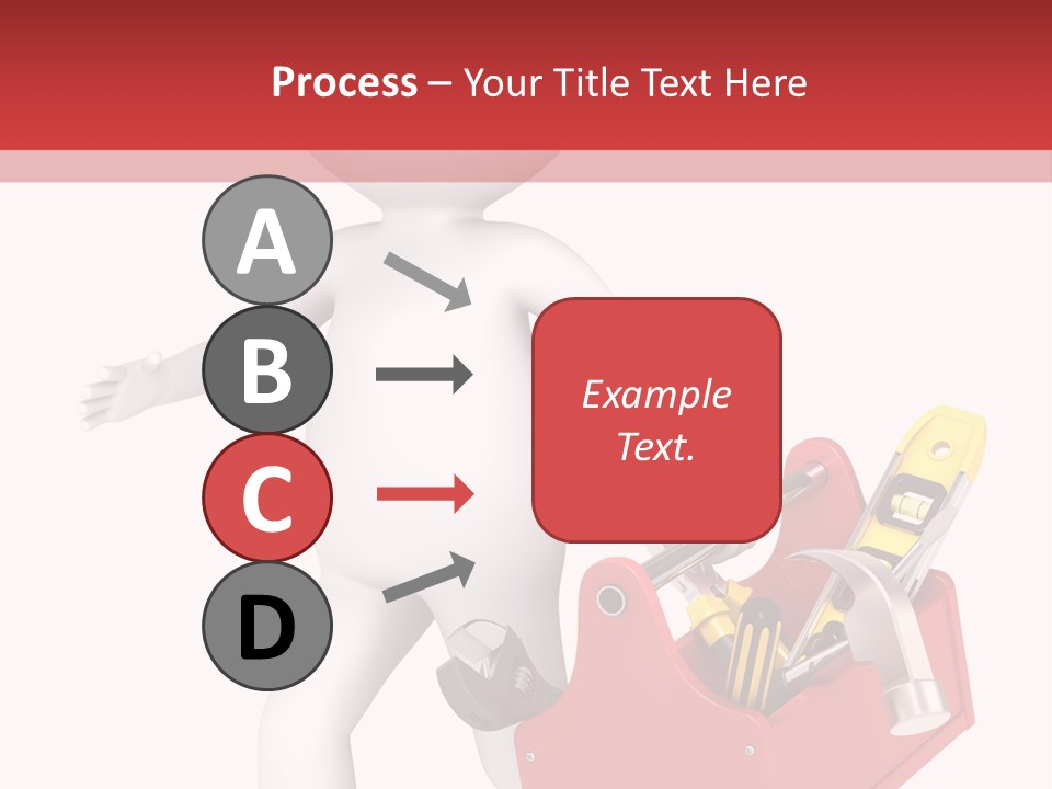 Hammer Repairman Run PowerPoint Template