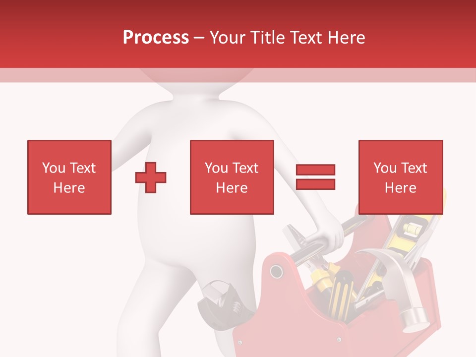 Hammer Repairman Run PowerPoint Template