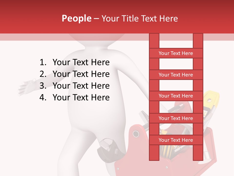 Hammer Repairman Run PowerPoint Template