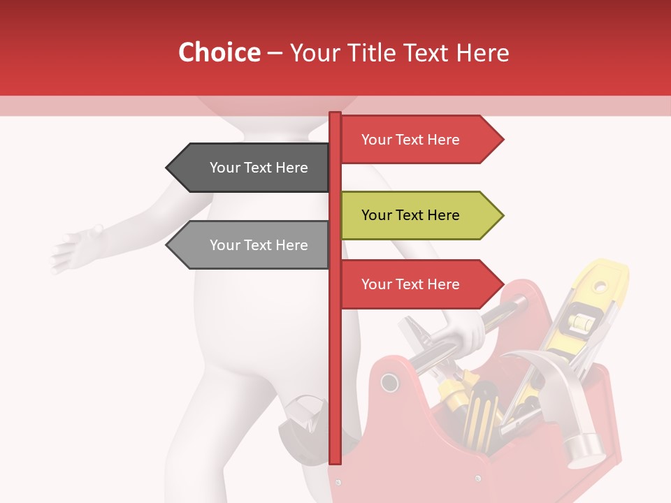 Hammer Repairman Run PowerPoint Template