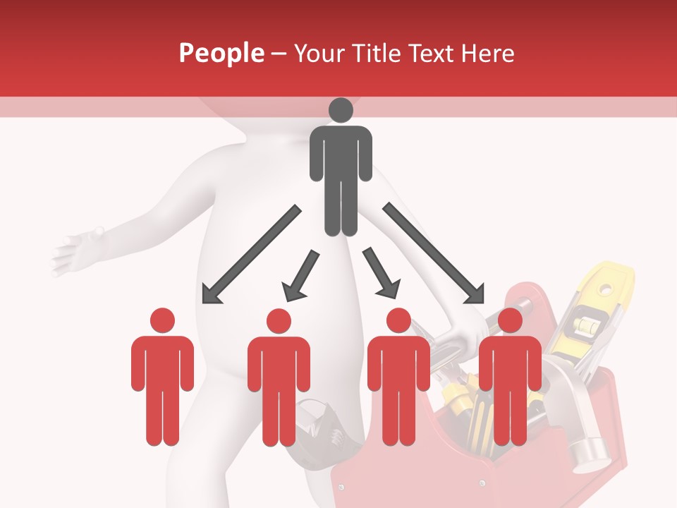 Hammer Repairman Run PowerPoint Template