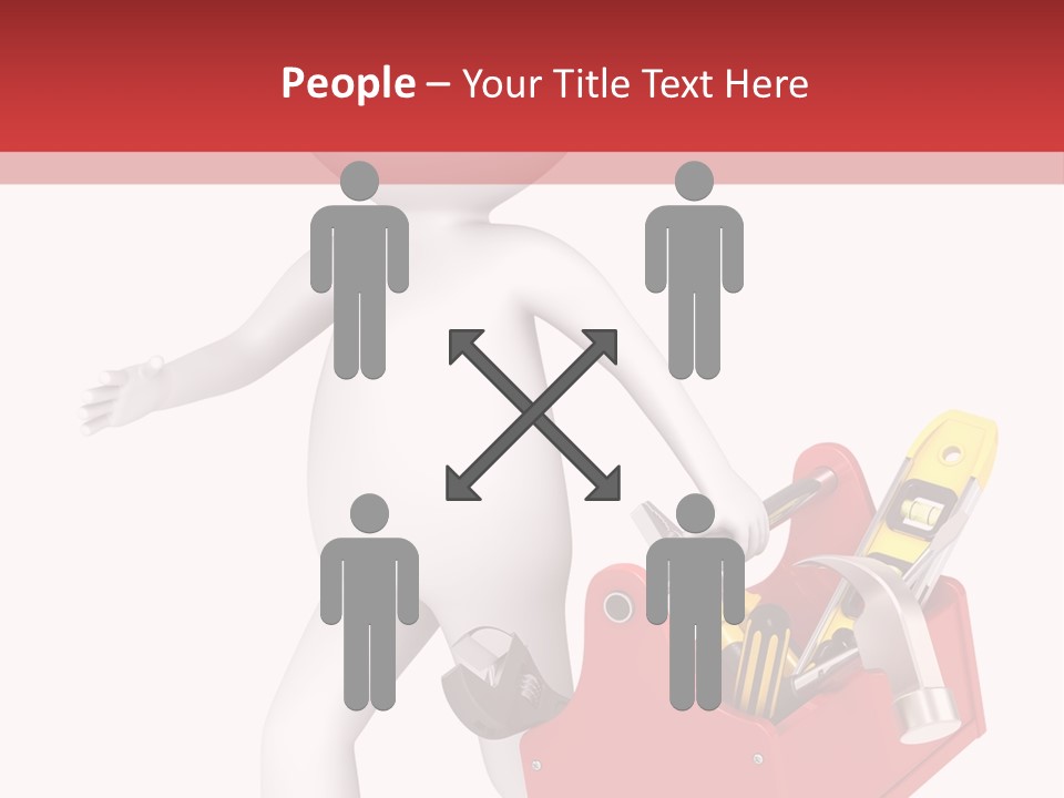 Hammer Repairman Run PowerPoint Template