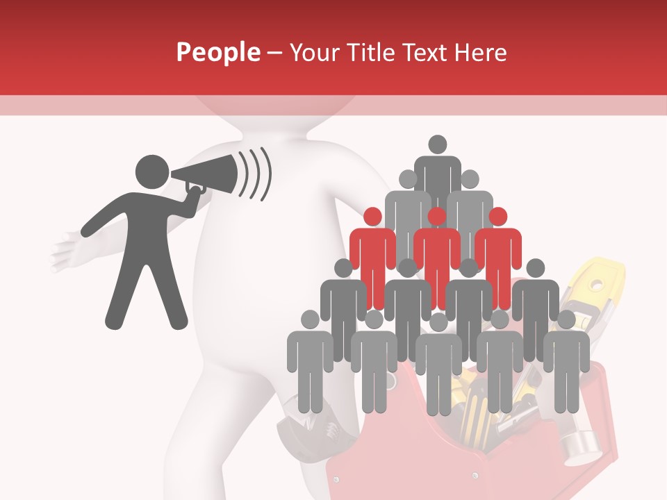 Hammer Repairman Run PowerPoint Template