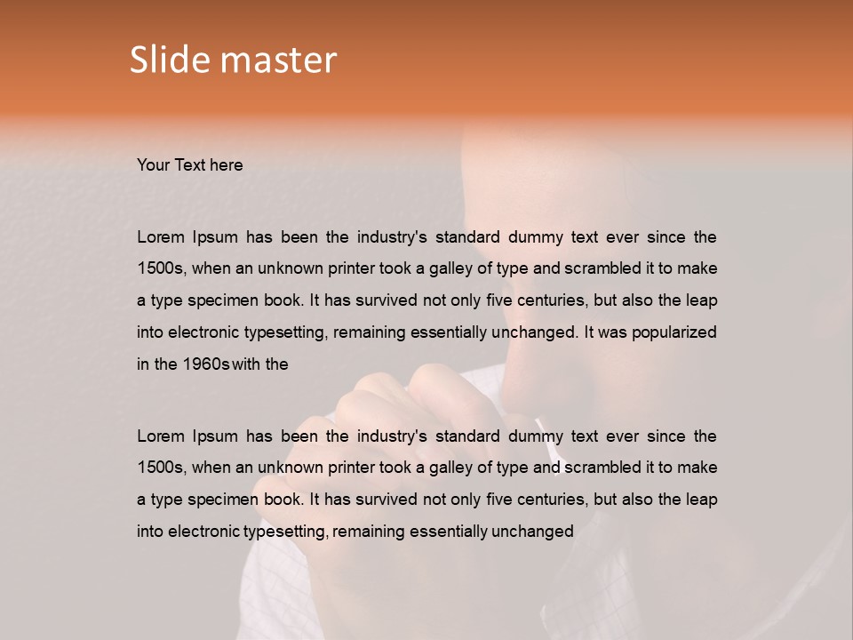 Thoughtful Christ Believe PowerPoint Template