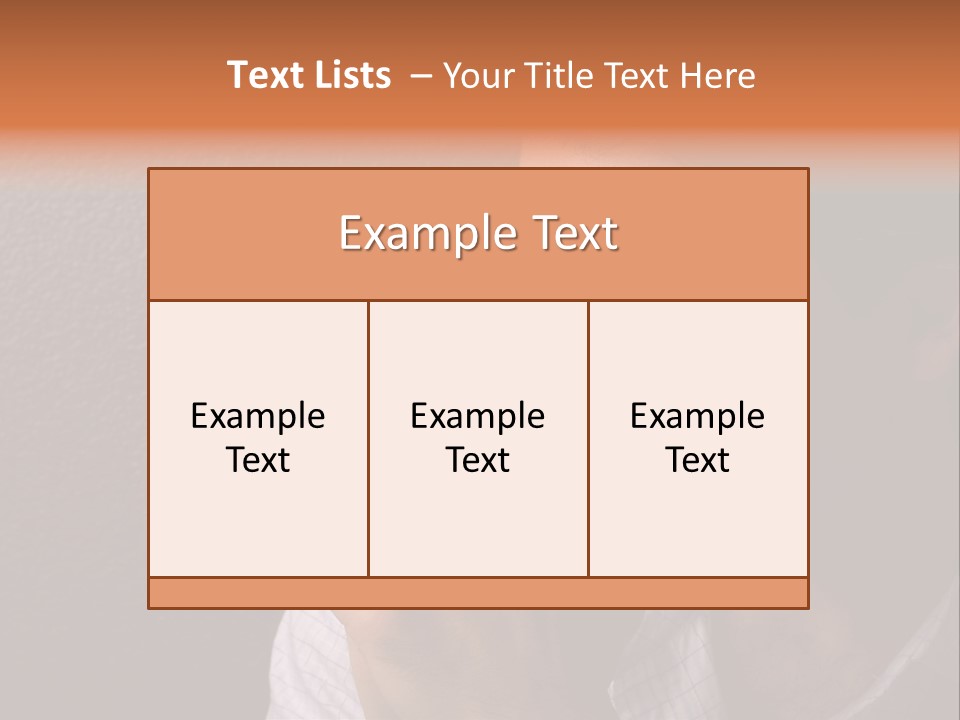 Thoughtful Christ Believe PowerPoint Template