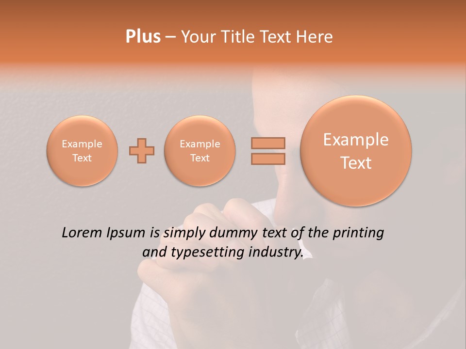 Thoughtful Christ Believe PowerPoint Template