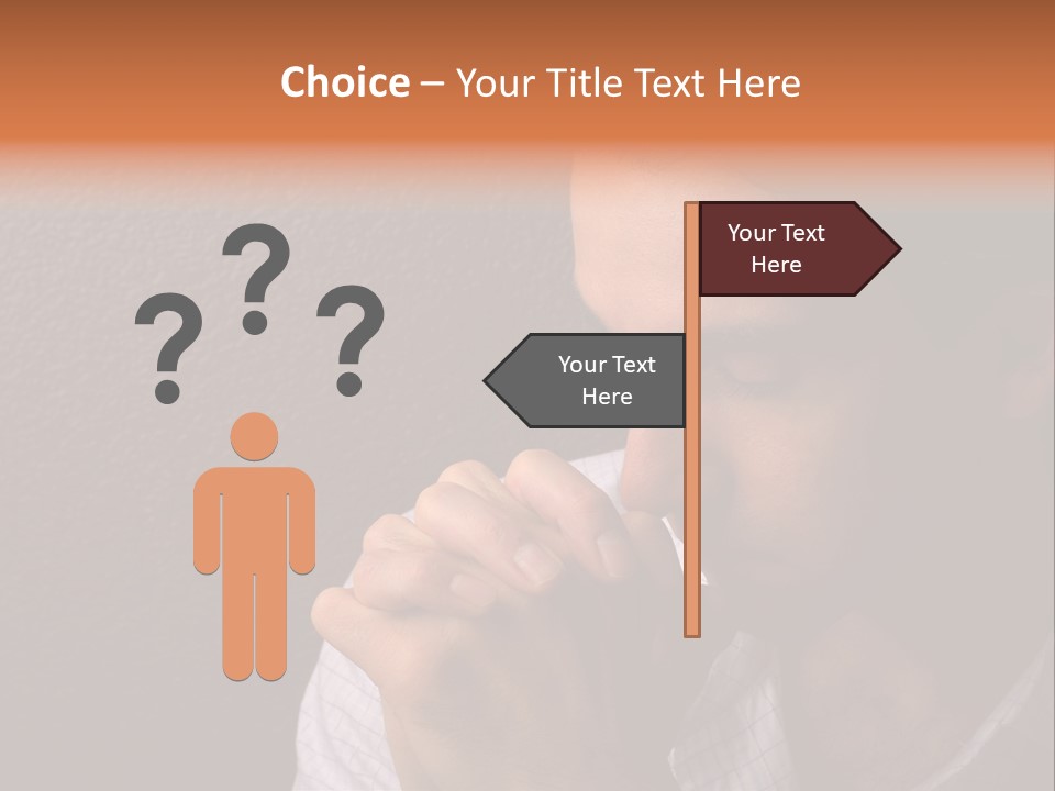 Thoughtful Christ Believe PowerPoint Template