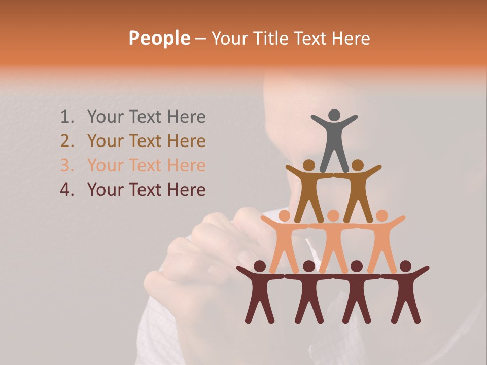 Thoughtful Christ Believe PowerPoint Template