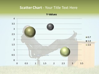 Outdoor Worker Desk PowerPoint Template