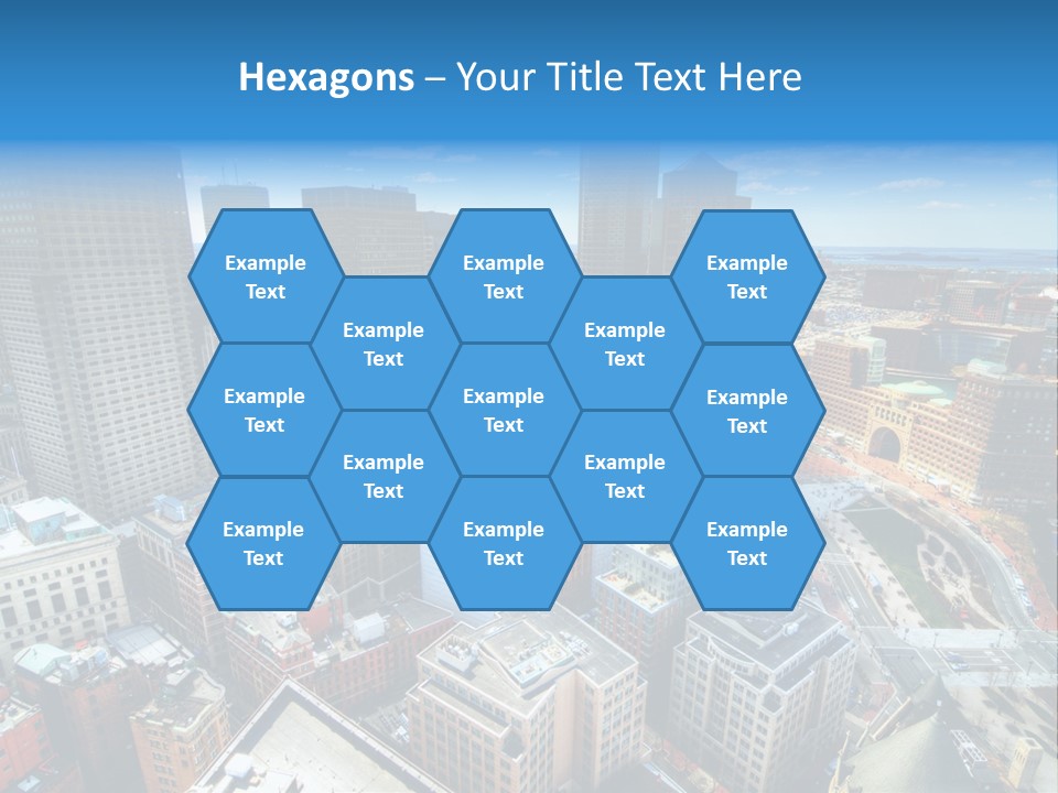 Cityscape City Boston PowerPoint Template
