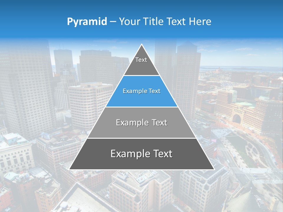 Cityscape City Boston PowerPoint Template