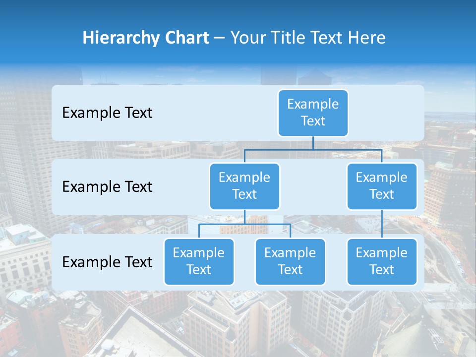 Cityscape City Boston PowerPoint Template