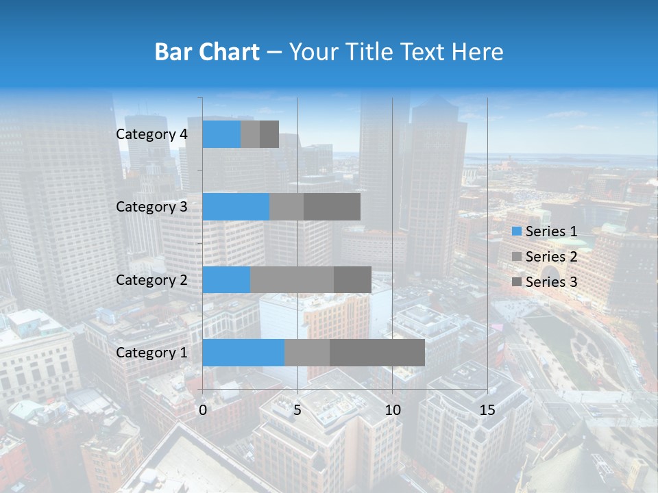 Cityscape City Boston PowerPoint Template