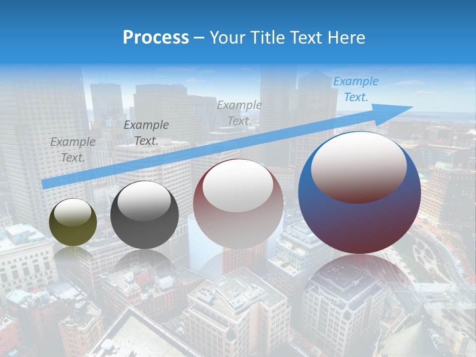 Cityscape City Boston PowerPoint Template