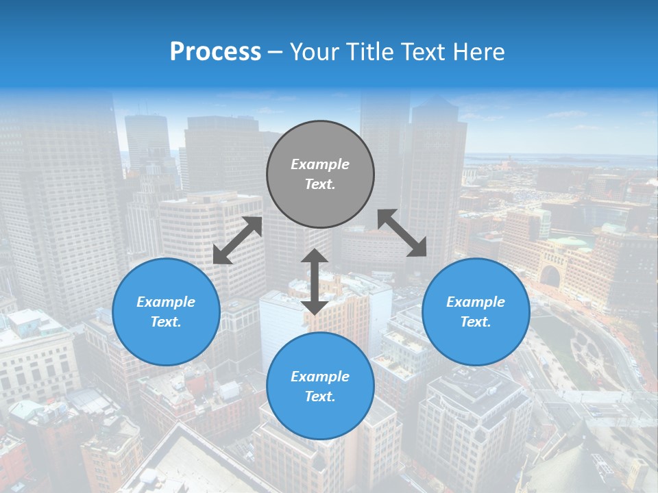 Cityscape City Boston PowerPoint Template