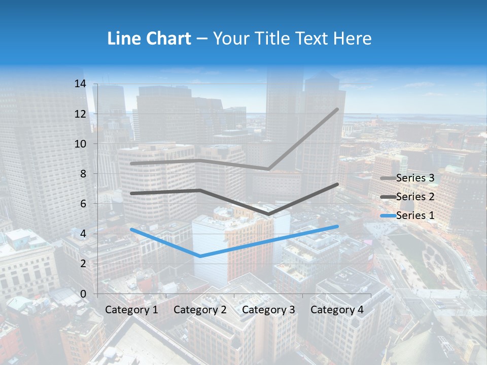 Cityscape City Boston PowerPoint Template