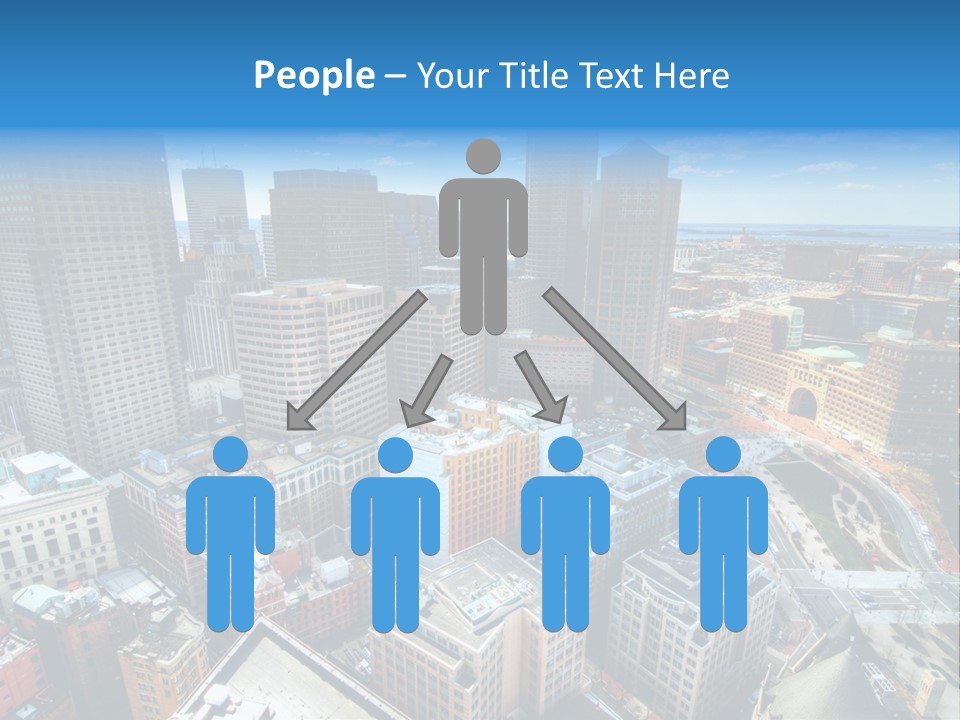 Cityscape City Boston PowerPoint Template