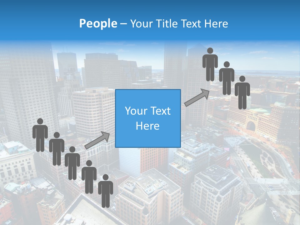 Cityscape City Boston PowerPoint Template