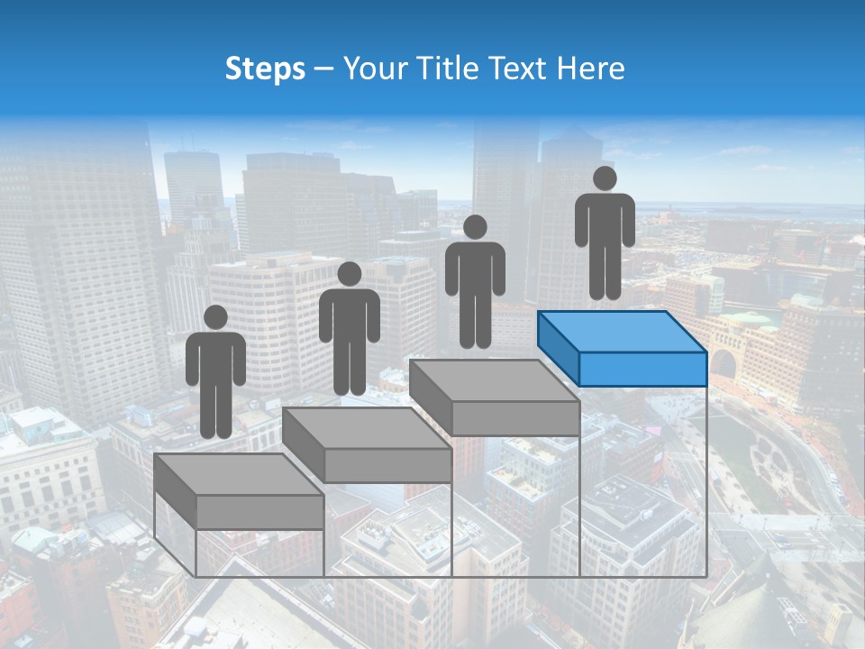 Cityscape City Boston PowerPoint Template