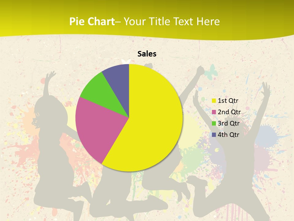 Paint Graphics Happiness PowerPoint Template