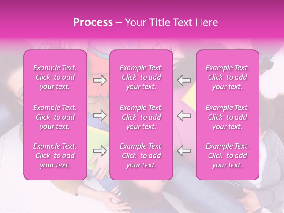 Woman Happiness Teens PowerPoint Template