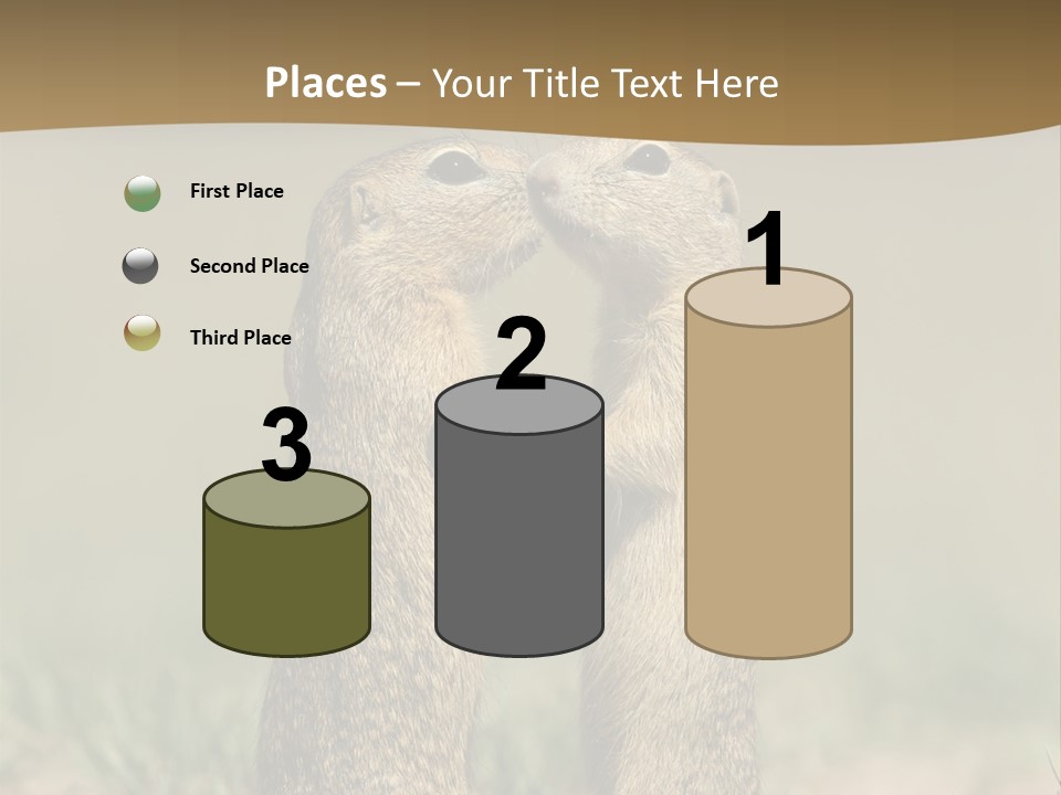 Stand Rodent Sweet PowerPoint Template