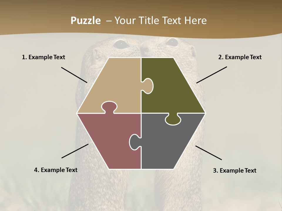 Stand Rodent Sweet PowerPoint Template