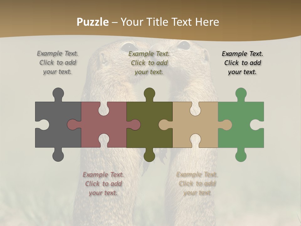 Stand Rodent Sweet PowerPoint Template