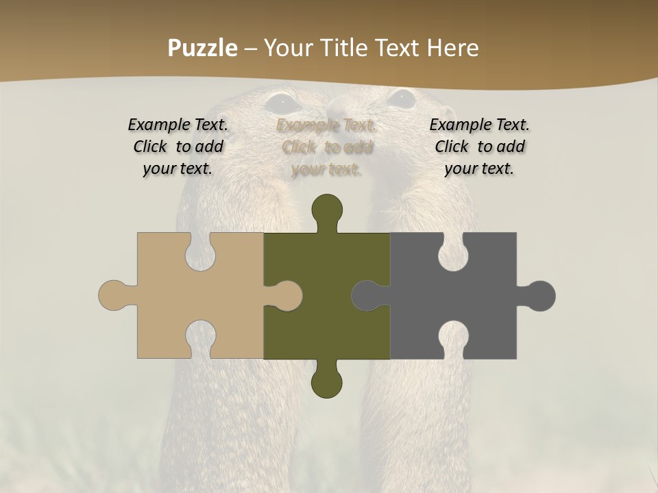 Stand Rodent Sweet PowerPoint Template