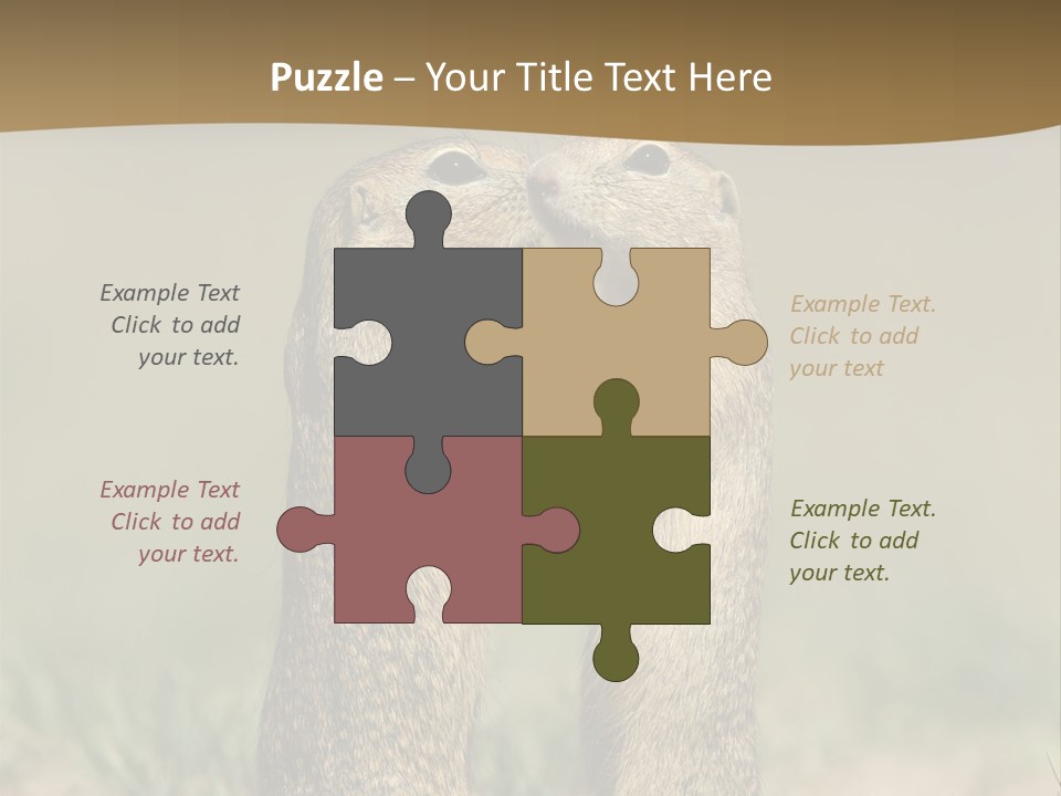 Stand Rodent Sweet PowerPoint Template