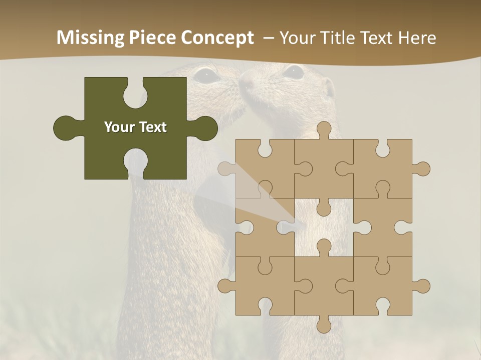 Stand Rodent Sweet PowerPoint Template