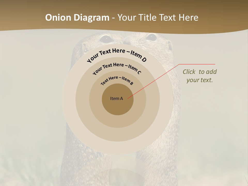 Stand Rodent Sweet PowerPoint Template