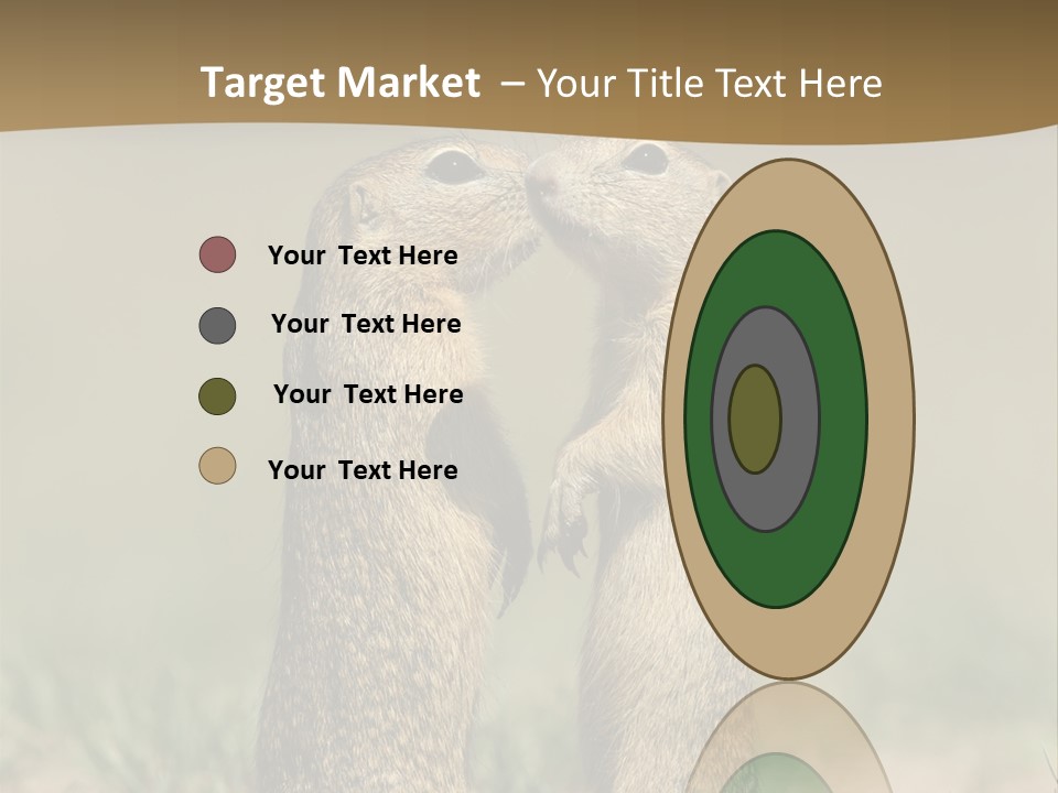 Stand Rodent Sweet PowerPoint Template