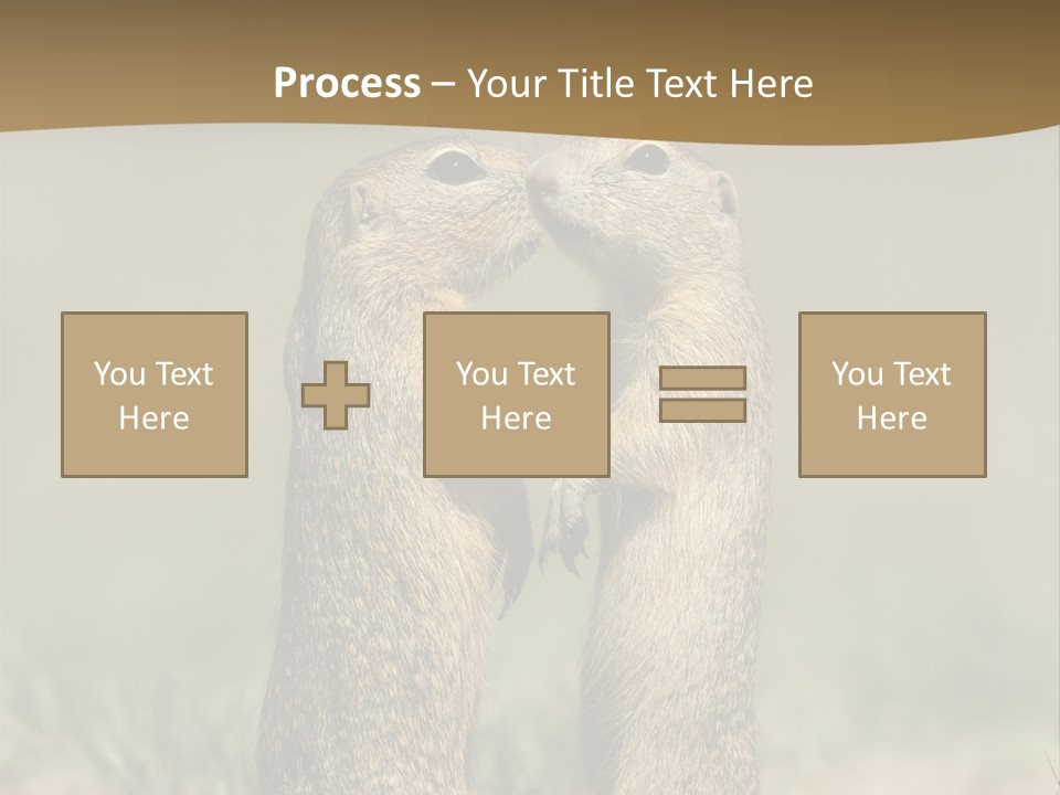 Stand Rodent Sweet PowerPoint Template
