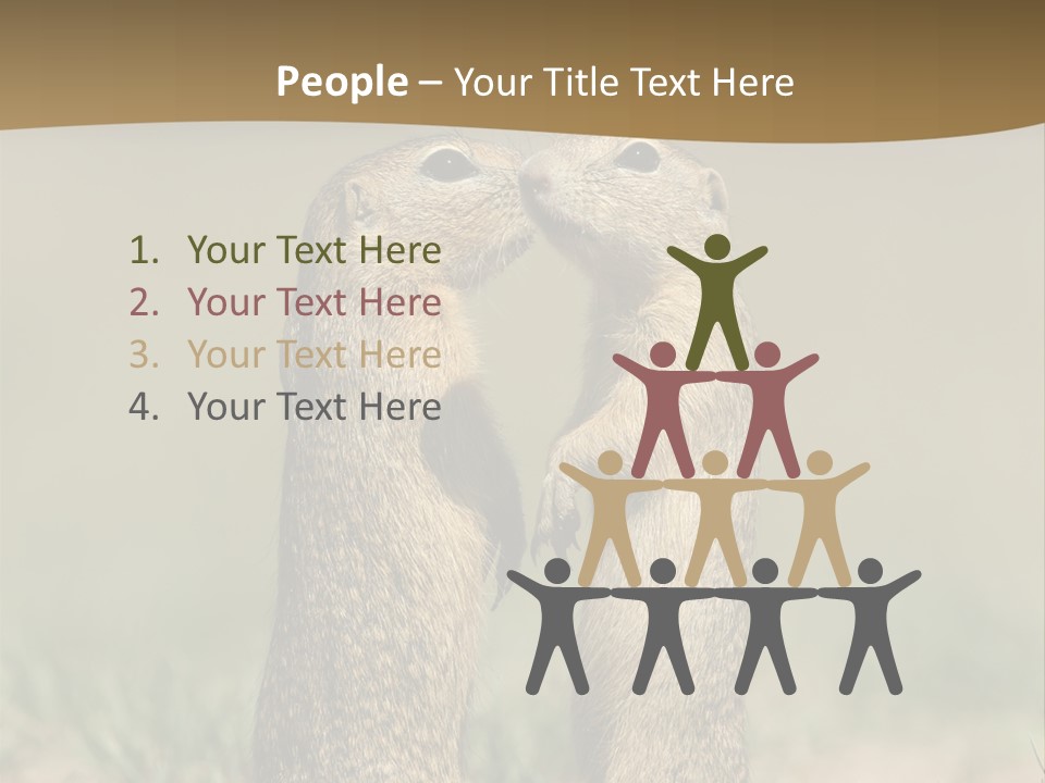 Stand Rodent Sweet PowerPoint Template