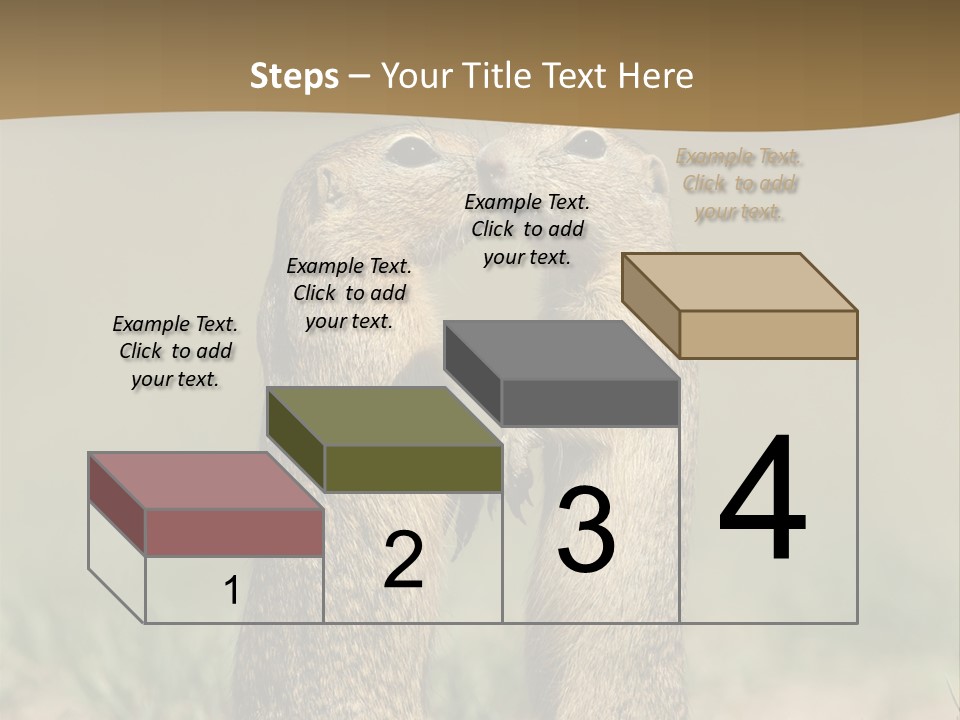 Stand Rodent Sweet PowerPoint Template