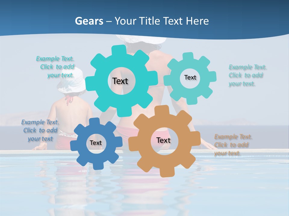 Little Togetherness Mother PowerPoint Template