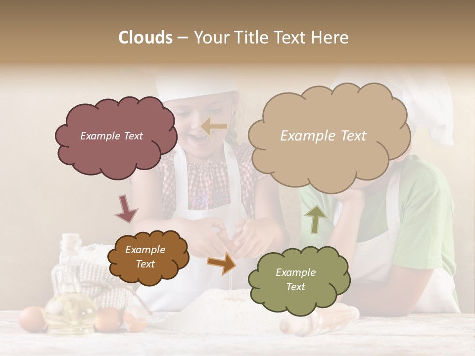 Agreement Abstract Financial PowerPoint Template
