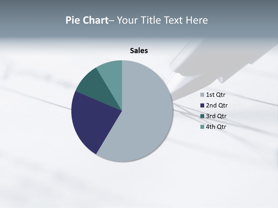 Agreement Abstract Financial PowerPoint Template