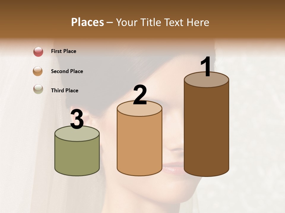 Glamour Girl Pretty PowerPoint Template