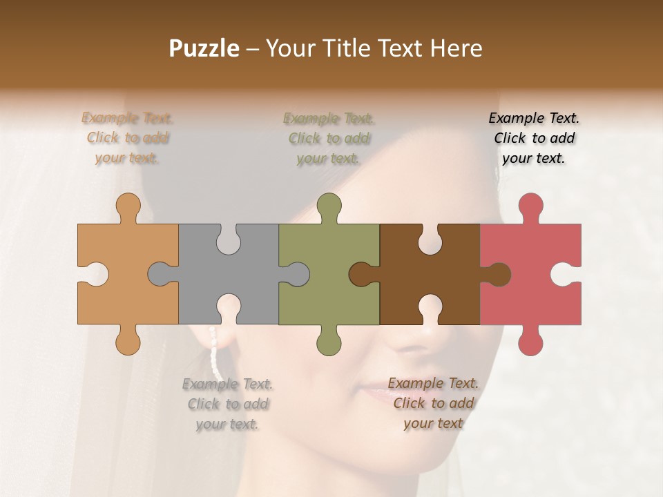 Glamour Girl Pretty PowerPoint Template