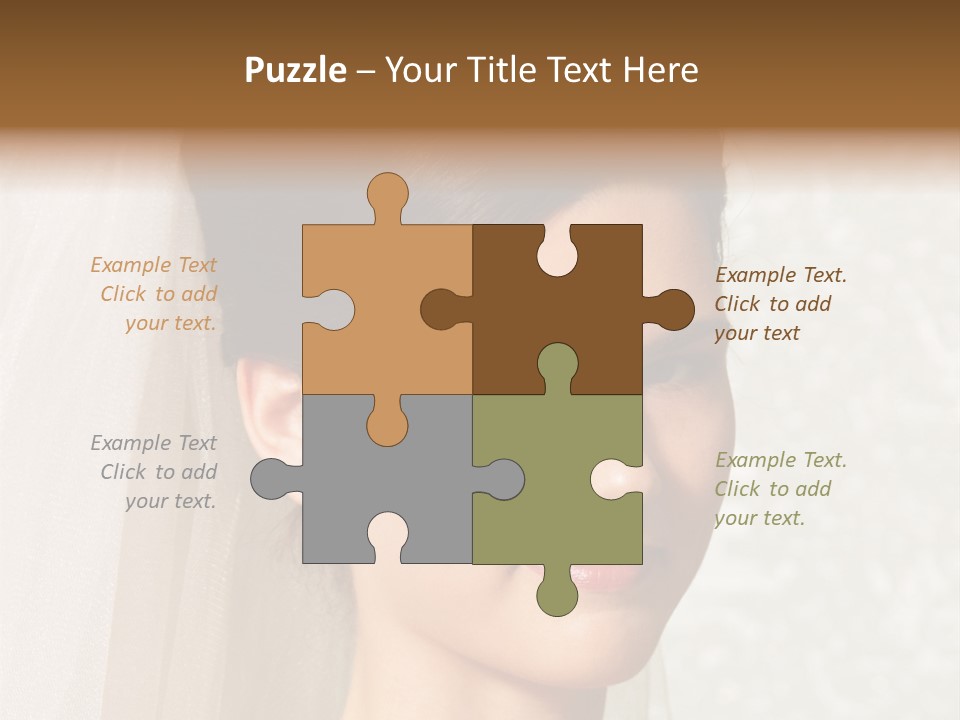 Glamour Girl Pretty PowerPoint Template