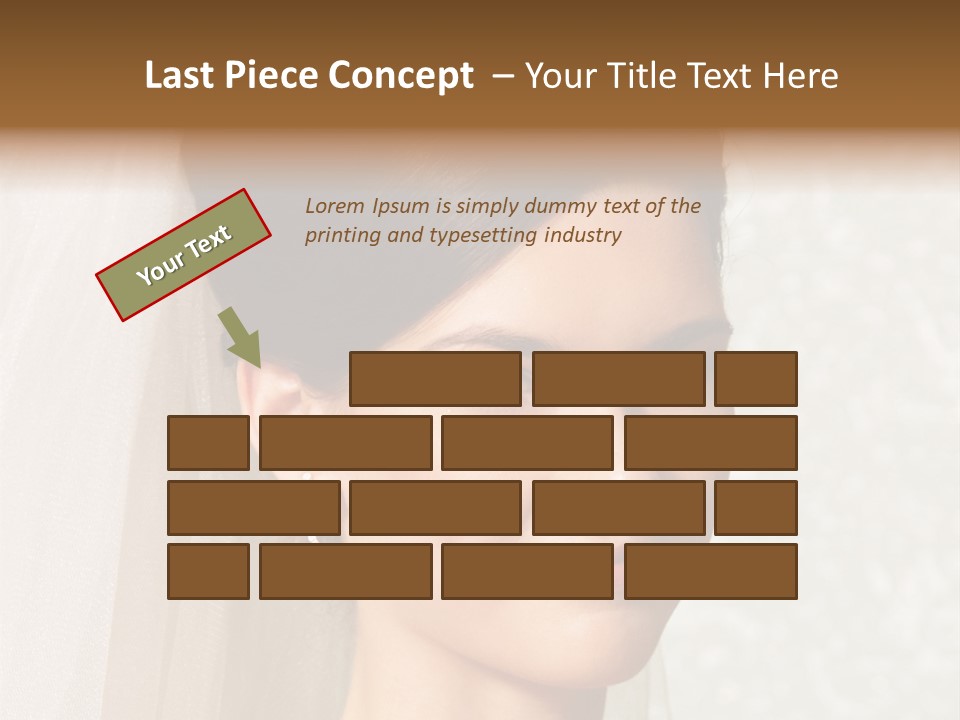 Glamour Girl Pretty PowerPoint Template