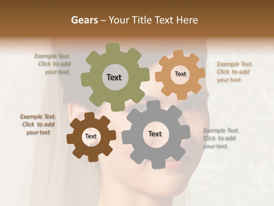 Glamour Girl Pretty PowerPoint Template