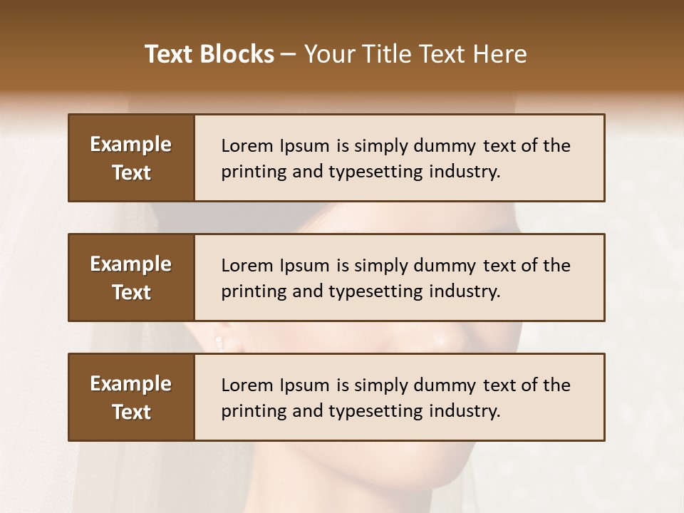 Glamour Girl Pretty PowerPoint Template