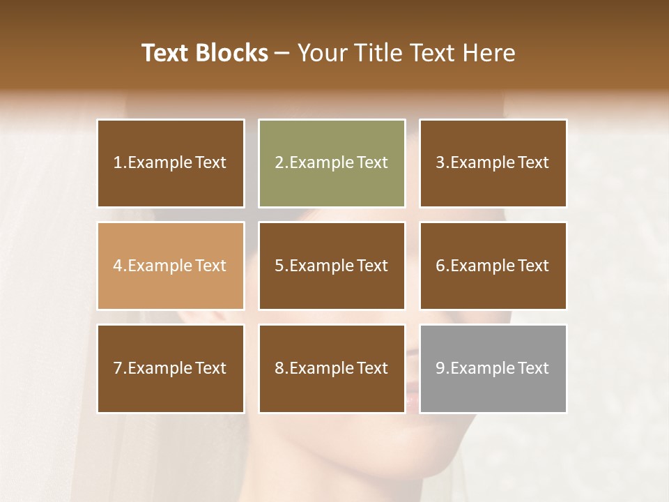 Glamour Girl Pretty PowerPoint Template