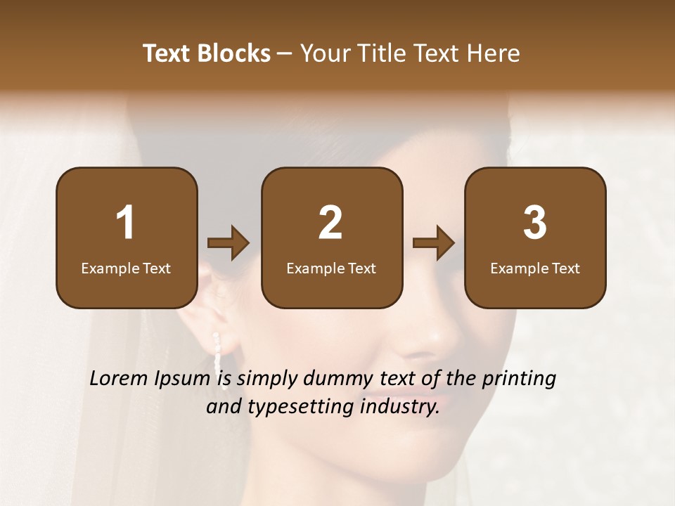 Glamour Girl Pretty PowerPoint Template