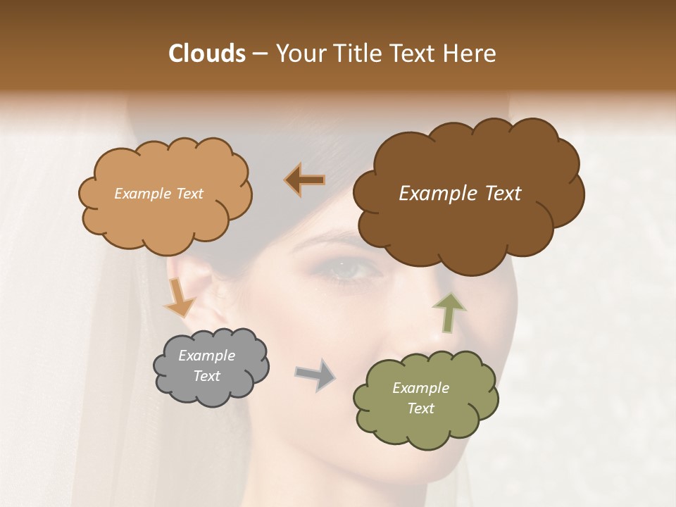 Glamour Girl Pretty PowerPoint Template