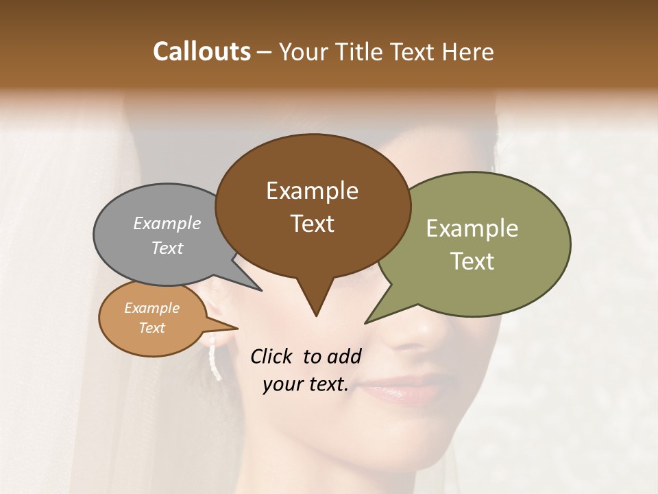 Glamour Girl Pretty PowerPoint Template