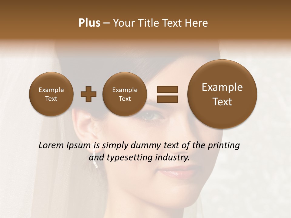 Glamour Girl Pretty PowerPoint Template